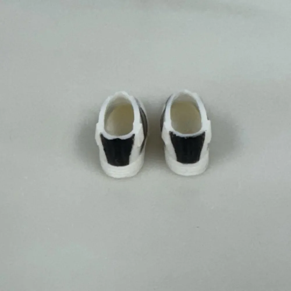 Sold! $9.05 Barbie Doll Black & White Saddle Shoes
